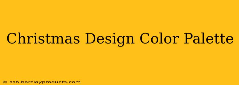 Christmas Design Color Palette
