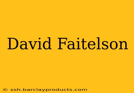 David Faitelson