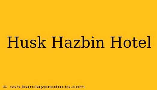 Husk Hazbin Hotel