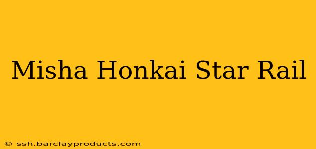 Misha Honkai Star Rail