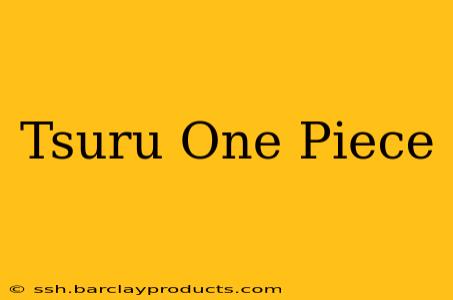 Tsuru One Piece